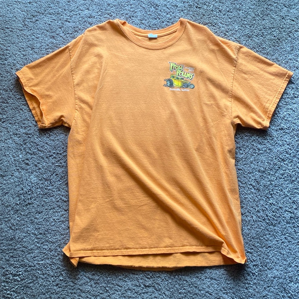 Orange Graphic T-Shirt